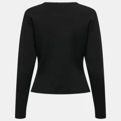 Discount Cardigan maille fine col rond prime life boutons dorés Femme Femme Pull, Gilet, Sweat