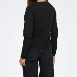 Discount Cardigan maille fine col rond prime life boutons dorés Femme Femme Pull, Gilet, Sweat