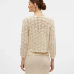 Clearance Cardigan Verena birch brodé à nouer Femme Femme Pull, Gilet, Sweat