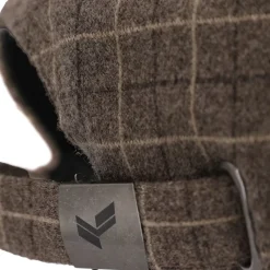 New Casquette à carreaux style prince de galles en feutre Homme Homme Casquette, Bonnet|Vetements De Sports Homme