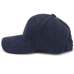 Online Casquette en tissu côtelé avec logo blason Homme Homme Casquette, Bonnet|Vetements De Sports Homme