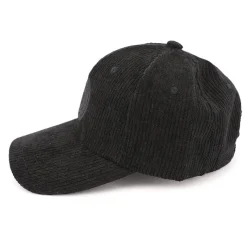 Sale Casquette en tissu côtelé avec logo blason Homme Homme Casquette, Bonnet|Vetements De Sports Homme