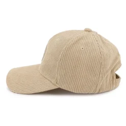 Sale Casquette en tissu côtelé avec logo blason Homme Homme Casquette, Bonnet|Vetements De Sports Homme