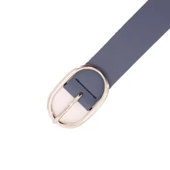 Outlet Ceinture cuir colorée boucle doré rose Femme Femme Ceinture|Ceinture