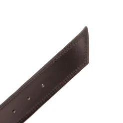 Discount Ceinture cuir de vache daim boucle doré cercle Femme Femme Ceinture