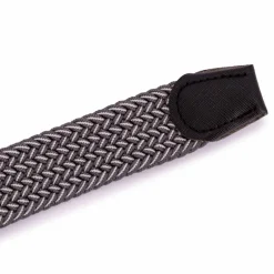 Outlet Ceinture tressée bouclé argenté Homme Homme Ceinture