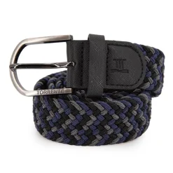 Outlet Ceinture tressée en tissu Homme Homme Ceinture