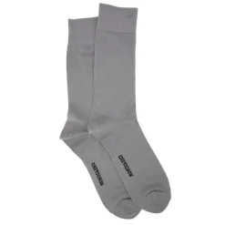 Discount Chaussette haute unie 100% fil d'Ecosse Edison Homme Homme Chaussettes