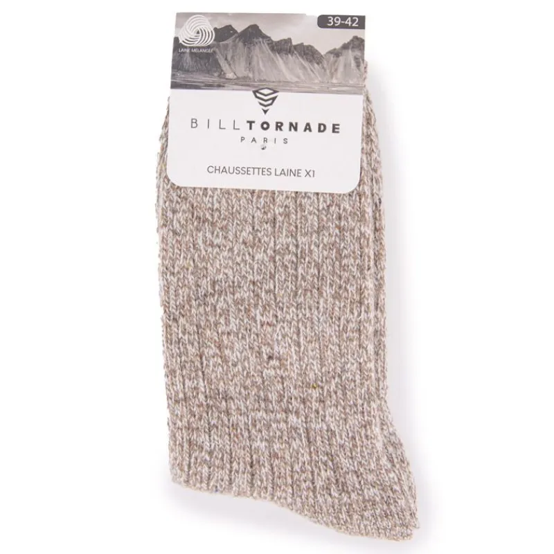 New Chaussette laine Homme Homme Chaussettes