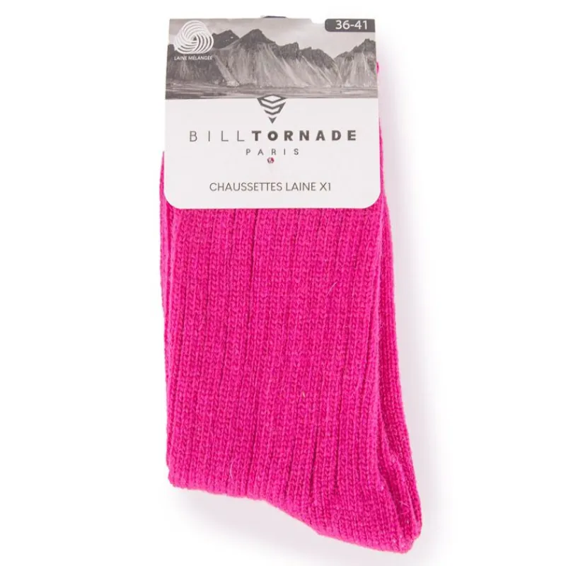 Chaussette laine mélangée 18512 Femme Femme Chaussettes