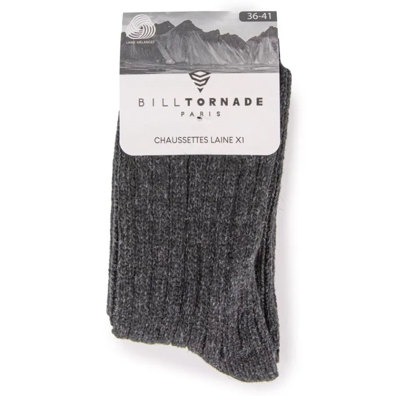 Clearance Chaussette laine mélangée boite 18512 Femme Femme Chaussettes