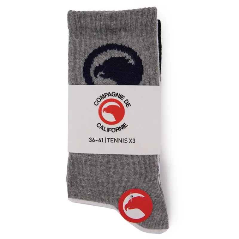 Sale Chaussettes de tennis label lot de 3 Mixte Femme Chaussettes|Vetements De Sports Homme