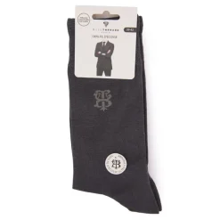 Best Chaussettes fil d'ecosse uni à logo Femme Chaussettes|Chaussettes