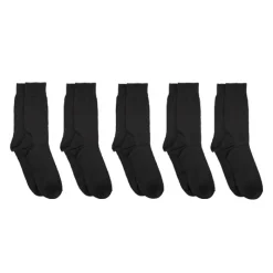 Discount Chaussettes hautes es lot de 5 idriss Homme Homme Chaussettes