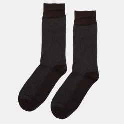 Outlet Chaussettes imprimé chevrons couleur unie Homme Homme Chaussettes