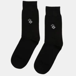 Clearance Chaussettes imprimé losanges à pois Homme Homme Chaussettes