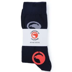 Clearance Chaussettes longues avec logo imprimé x3 Homme Homme Vetements De Sports Homme|Chaussettes