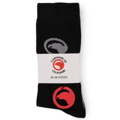 Sale Chaussettes longues avec logo imprimé x3 Homme Homme Chaussettes|Vetements De Sports Homme