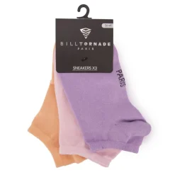 Sale Chaussettes lot de 3 socquettes pastel Femme Femme Chaussettes|Vetements De Sports Femme