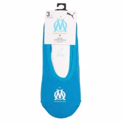 Hot Chaussettes OM uni duo footie x3 Homme Homme Chaussettes|Vetements De Sports Homme