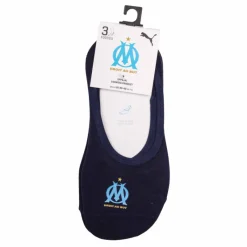 Clearance Chaussettes OM uni duo footie x3 Homme Homme Vetements De Sports Homme|Chaussettes