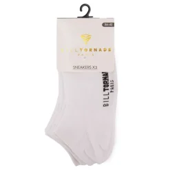Sale Chaussettes socquettes x3 uni Homme Homme Chaussettes