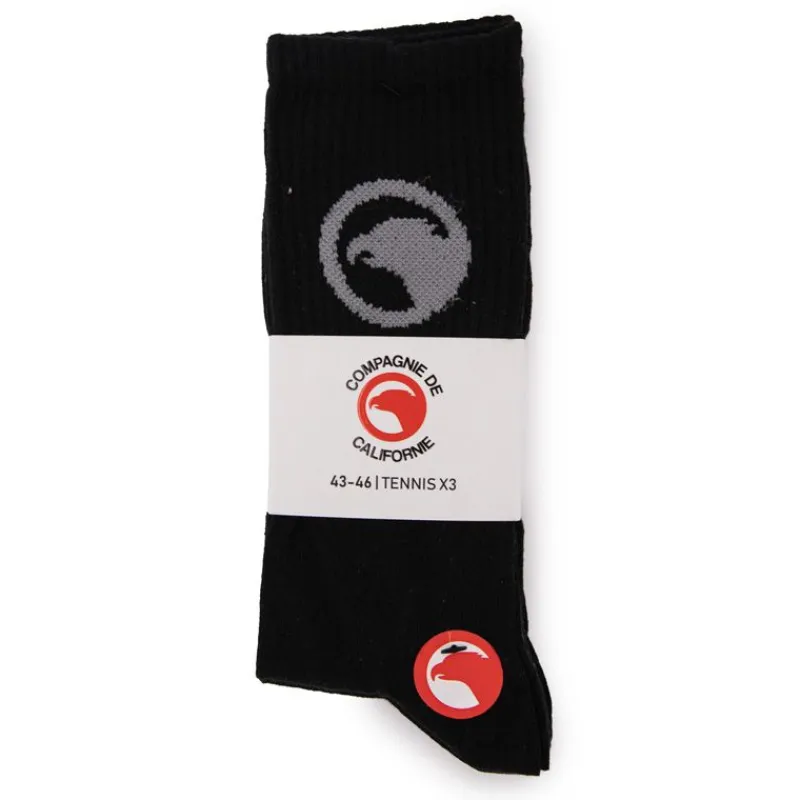 Hot Chaussettes Tennis label lot x3 Homme Homme Vetements De Sports Homme|Chaussettes