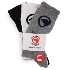 Outlet Chaussettes Tennis label lot x3 Homme Homme Chaussettes|Vetements De Sports Homme