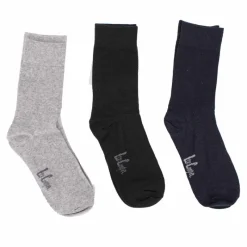 Discount Chaussettes unies lot x3 coton stretch Femme Femme Chaussettes|Vetements De Sports Femme