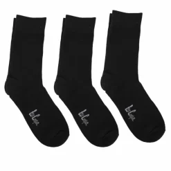 Outlet Chaussettes unies lot x3 coton stretch Femme Femme Vetements De Sports Femme|Chaussettes