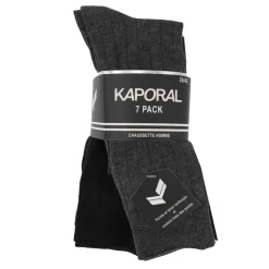 Best Chaussettes ville en maille cotelé lot de 7 paires Homme Homme Chaussettes