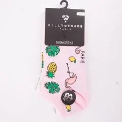 New Chaussettes x3 36/42 fantaisie 11088 Femme Femme Chaussettes