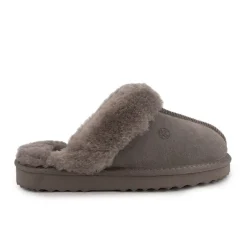 Discount Chausson fourré fausse fourrure semelle épaisse Femme Femme Chaussons