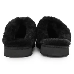 Clearance Chausson fourré fausse fourrure semelle épaisse Femme Femme Chaussons