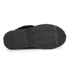 Clearance Chausson fourré fausse fourrure semelle épaisse Femme Femme Chaussons