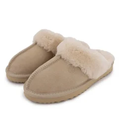 Online Chausson fourré fausse fourrure semelle épaisse Femme Femme Chaussons