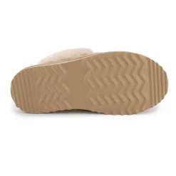 Online Chausson fourré fausse fourrure semelle épaisse Femme Femme Chaussons