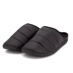 Outlet Chausson matelassé doublé fausse fourrure Oceano Homme Homme Chaussons