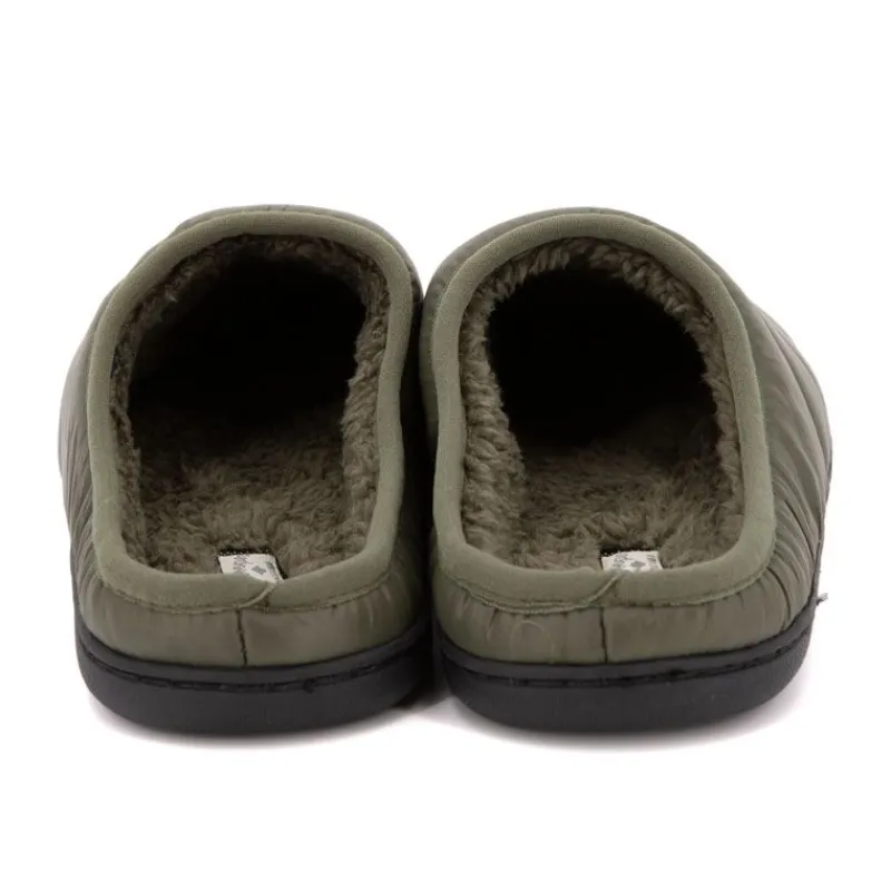 Sale Chausson matelassé doublé fausse fourrure Oceano Homme Homme Chaussons