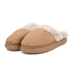 Hot Chausson tissu intérieur fourré Sirine Elinara semelle contrastée Femme Femme Chaussons