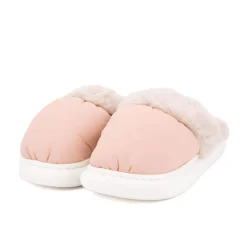 Best Chausson tissu intérieur fourré Sirine Elinara semelle contrastée Femme Femme Chaussons