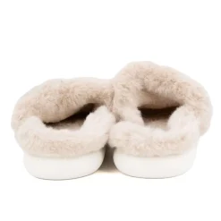 Clearance Chausson tissu intérieur fourré Sirine Elinara semelle contrastée Femme Femme Chaussons