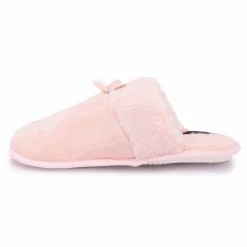 Clearance Chaussons fausse fourrure noeud Carmeline Femme Femme Chaussons