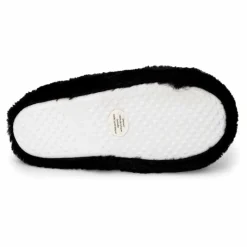 Discount Chaussons fausse fourrure pompon antidérapant Claire Femme Femme Chaussons