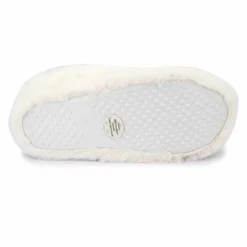 Clearance Chaussons fausse fourrure pompon antidérapant Claire Femme Femme Chaussons