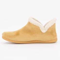 Sale Chaussons leprechaun camel intérieur fourrré Femme Homme Chaussons