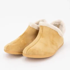 Sale Chaussons leprechaun camel intérieur fourrré Femme Homme Chaussons