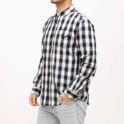 Sale Chemise à carreaux pieter coton Homme Homme Chemise