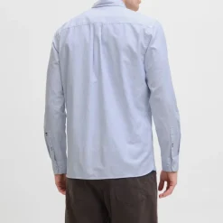 New Chemise à rayures infinity oxford coton Homme Homme Chemise