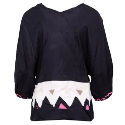 Best Chemise chop black js24-104-04 Femme Femme Haut, Chemise